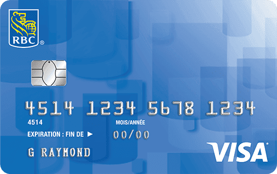 Carte Visa Classique RBC avec option à taux d’intérêt réduit