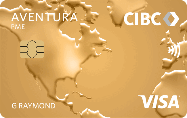 Carte Aventuraᴹᴰ CIBC Visa* pour PME