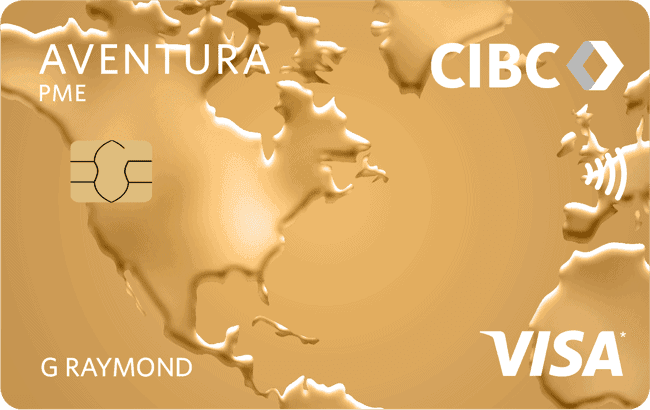 Carte Aventuraᴹᴰ CIBC Visa* pour PME