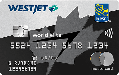 Carte WestJet World Elite Mastercard‡ RBC®