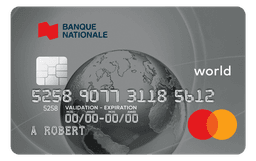 Carte Mastercard World de la Banque Nationale