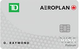 TD® Aeroplan® Visa Platinum* Credit Card