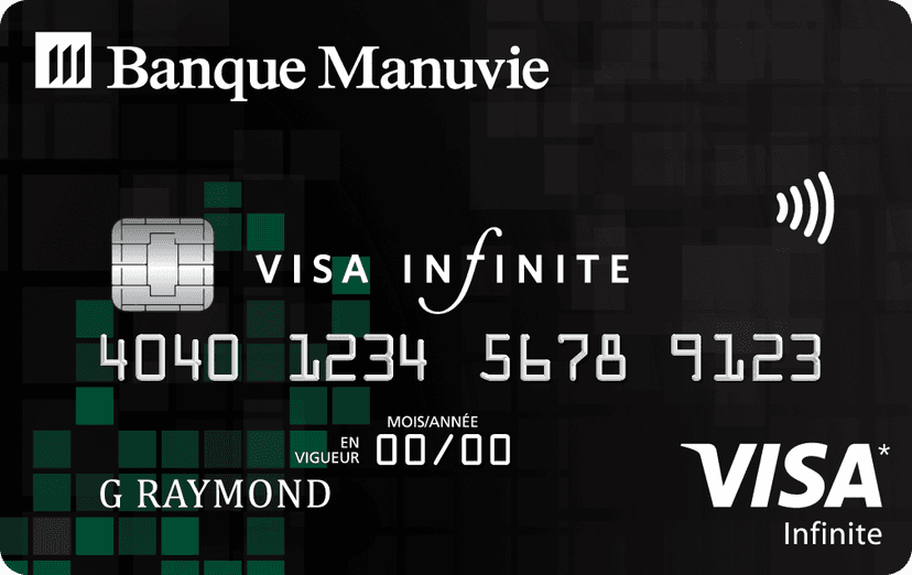 Carte Visa Infinite* ManuvieCOMPTANT+MC