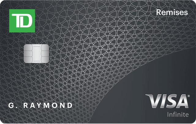 Carte Visa Infinite* TD Remises
