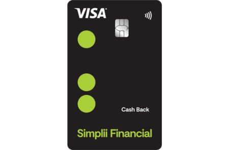 Simplii Financial™ Cash Back Visa* Card