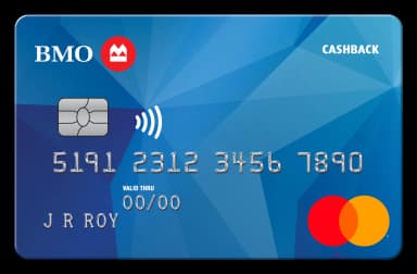 BMO CashBack® Mastercard®*
