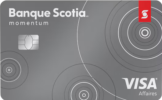 Carte Visa* Momentum Scotiaᴹᴰ pour entreprise