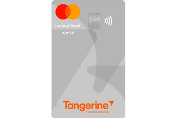 Tangerine® Money-Back World Mastercard®*
